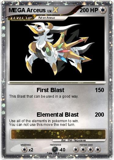 Pokemon MEGA Arceus