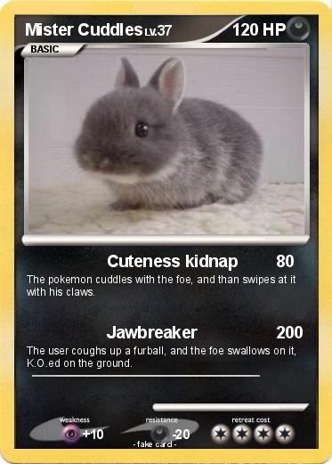 Pokemon Mister Cuddles