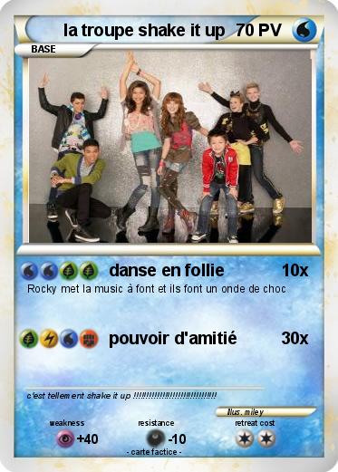 Pokemon la troupe shake it up