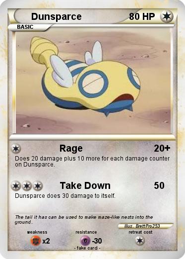 Pokemon Dunsparce