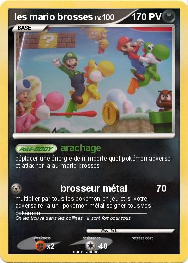 Pokemon les mario brosses