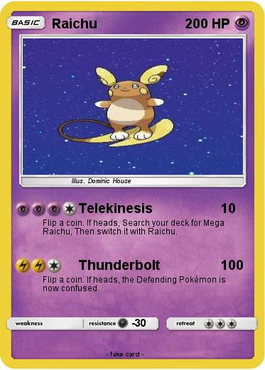 Pokemon Raichu
