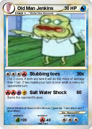 Pokemon Old Man Jenkins