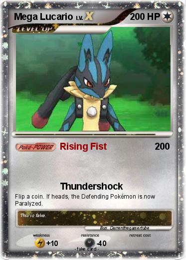 Pokemon Mega Lucario