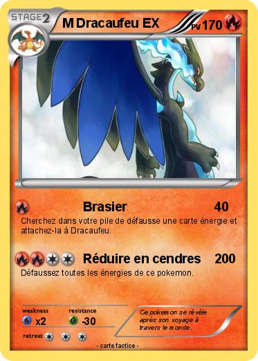 Pokemon M Dracaufeu EX