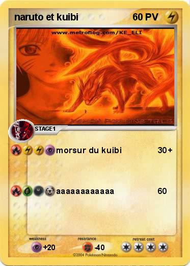 Pokemon naruto et kuibi