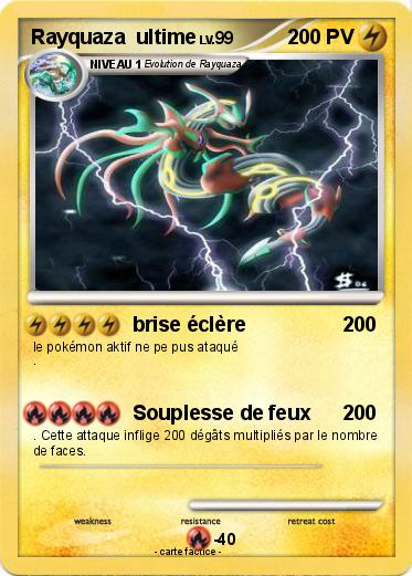Pokemon Rayquaza  ultime