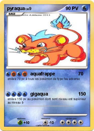 Pokemon pyraqua