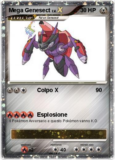 Pokemon Mega Genesect