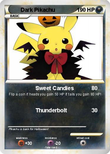 Pokemon Dark Pikachu