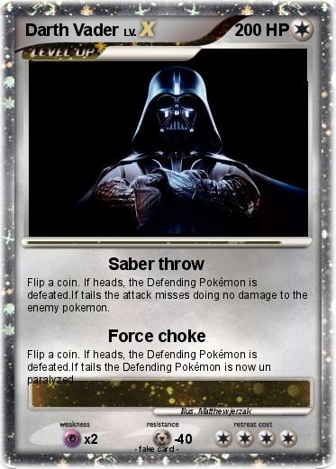 Pokemon Darth Vader