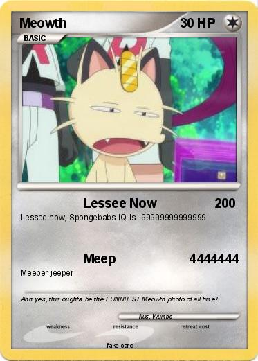 Pokemon Meowth