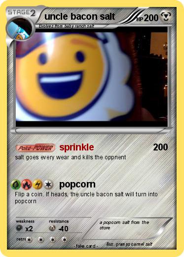 Pokemon uncle bacon salt