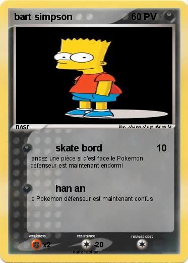 Pokemon bart simpson
