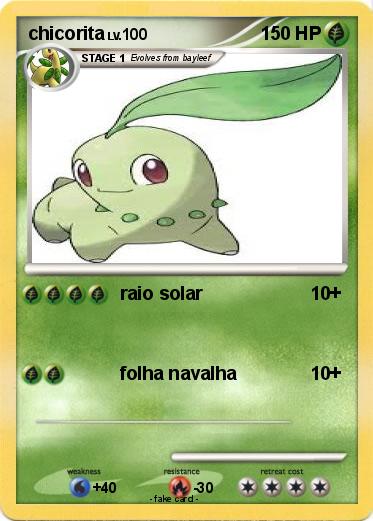 Pokemon chicorita