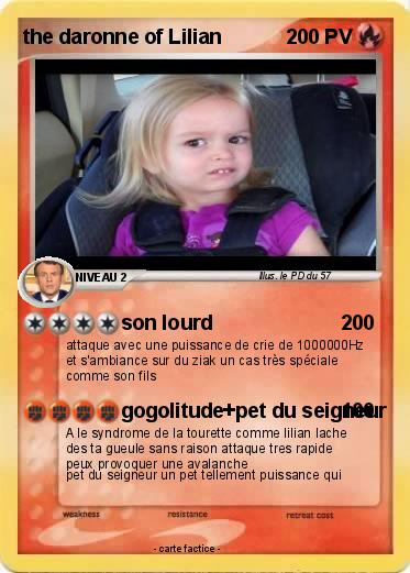 Pokemon the daronne of Lilian