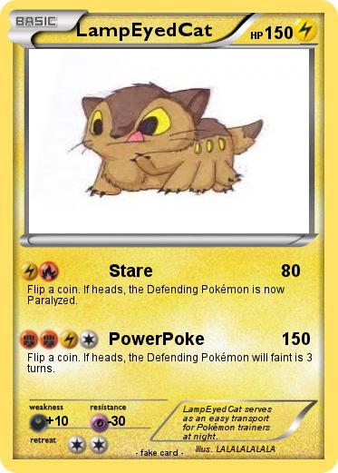 Pokemon LampEyedCat