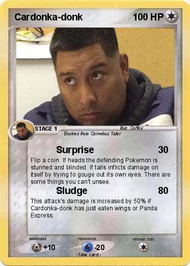 Pokemon Cardonka-donk