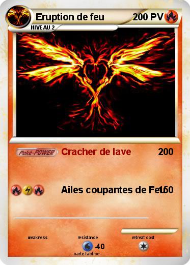 Pokemon Eruption de feu