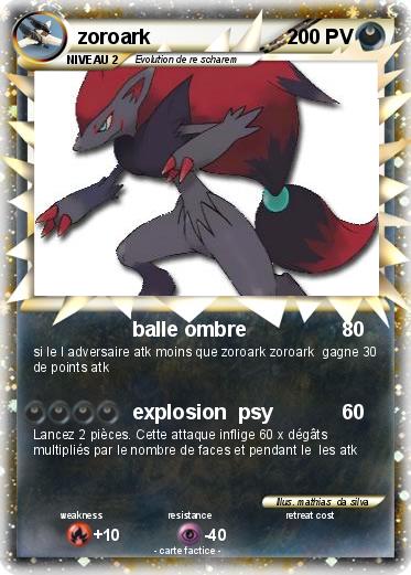 Pokemon zoroark