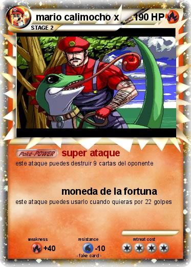 Pokemon mario calimocho x