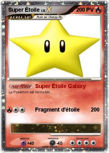 Pokemon Super Étoile