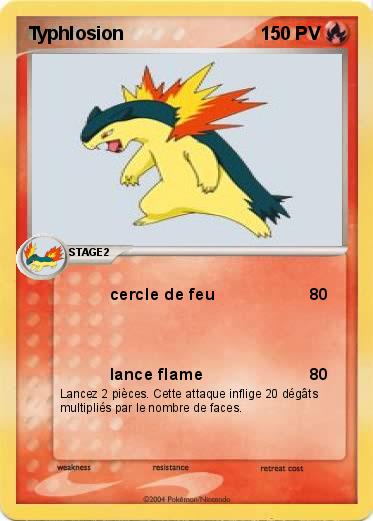 Pokemon Typhlosion