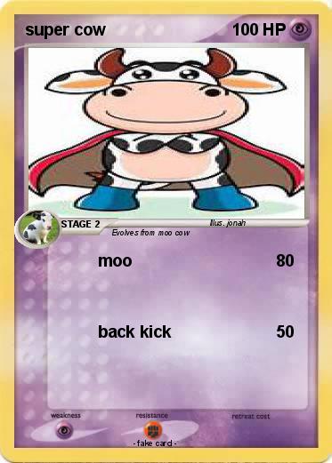 Pokemon super cow