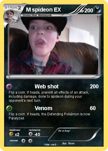 Pokemon M spideon EX