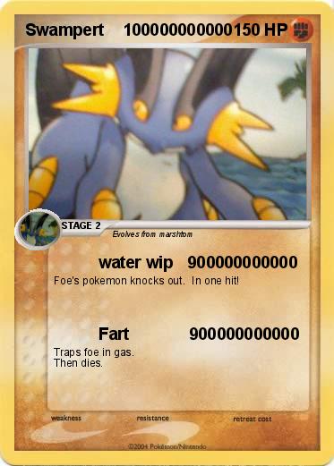 Pokemon Swampert    100000000000