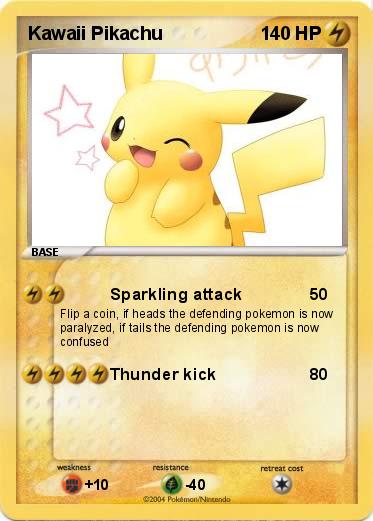 Pokemon Kawaii Pikachu