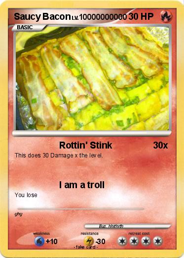 Pokemon Saucy Bacon