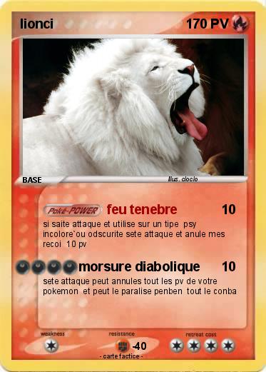 Pokemon lionci