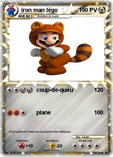Pokemon iron man légo