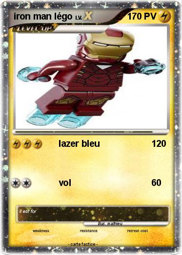 Pokemon iron man légo