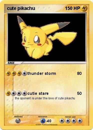 Pokemon cute pikachu        