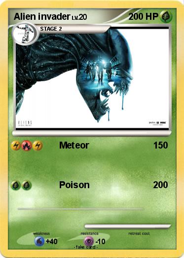 Pokemon Alien invader