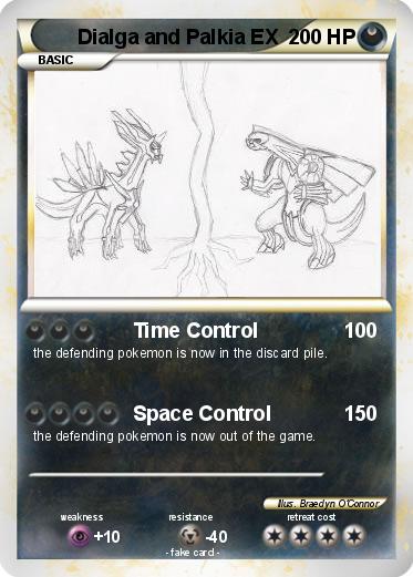 Pokemon Dialga and Palkia EX