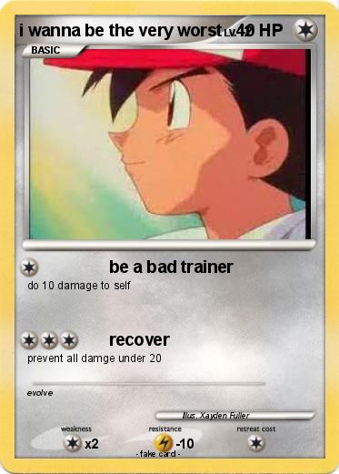 Pokemon i wanna be the very worst