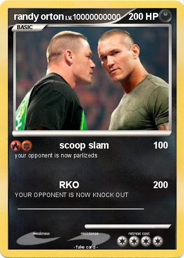 Pokemon randy orton