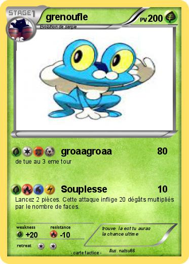 Pokemon grenoufle