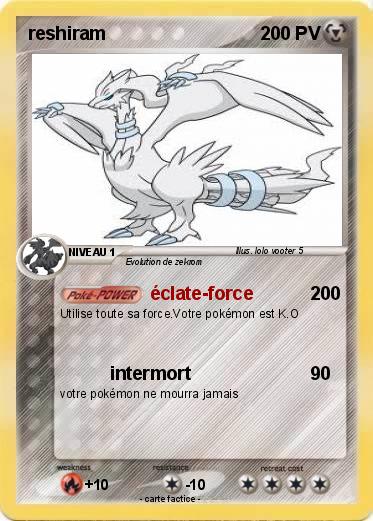 Pokemon reshiram