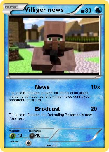 Pokemon Villiger news