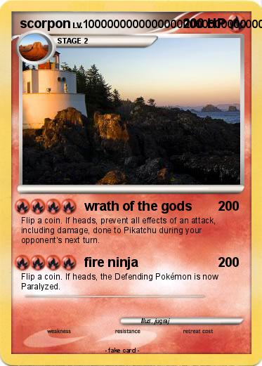 Pokemon scorpon