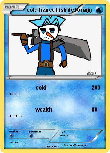 Pokemon cold haircut (strife form)