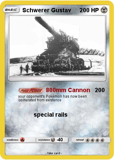 Pokemon Schwerer Gustav