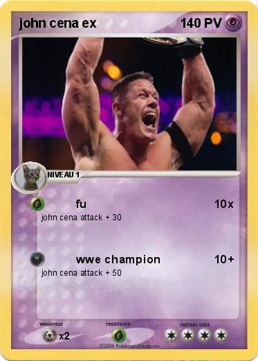 Pokemon john cena ex