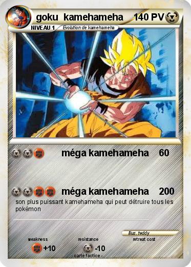 Pokemon goku  kamehameha