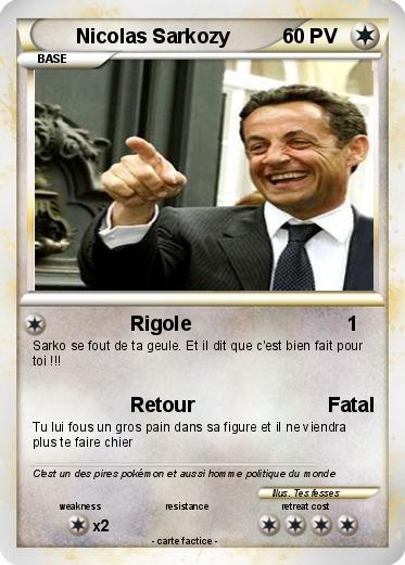 Pokemon Nicolas Sarkozy