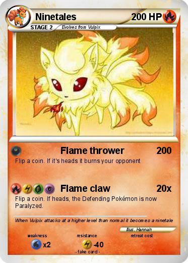 Pokemon Ninetales